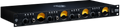 Black Lion Audio rackmount audio preamp unit with four channels, gain knobs, VU meters and multiple input controls.