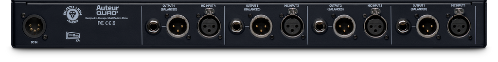 BLACK LION AUDIO Auteur Quad2 — Microphone, studio recording microphone body
