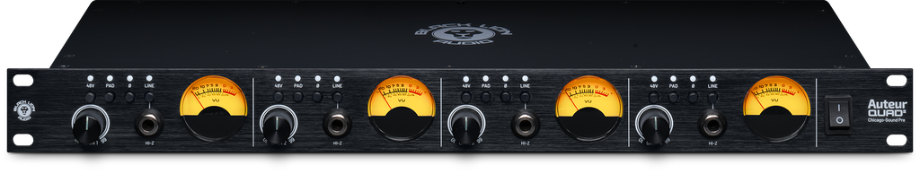 BLACK LION AUDIO Auteur Quad2 — Microphone, studio recording microphone body