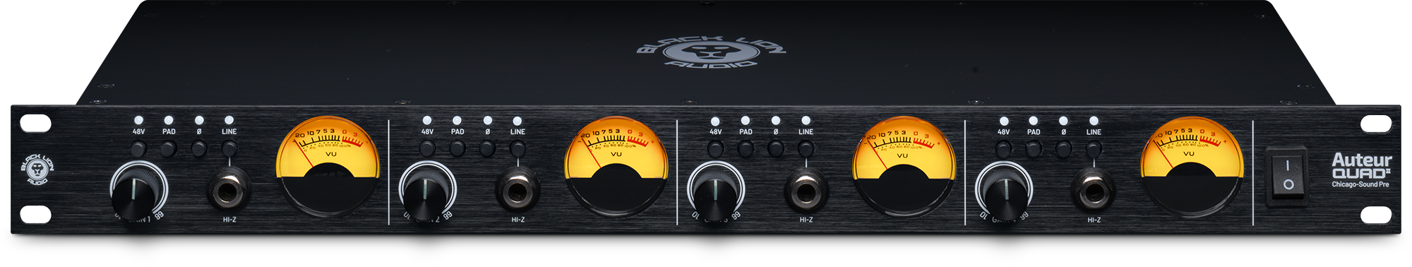 BLACK LION AUDIO Auteur Quad2 — Microphone, studio recording microphone body