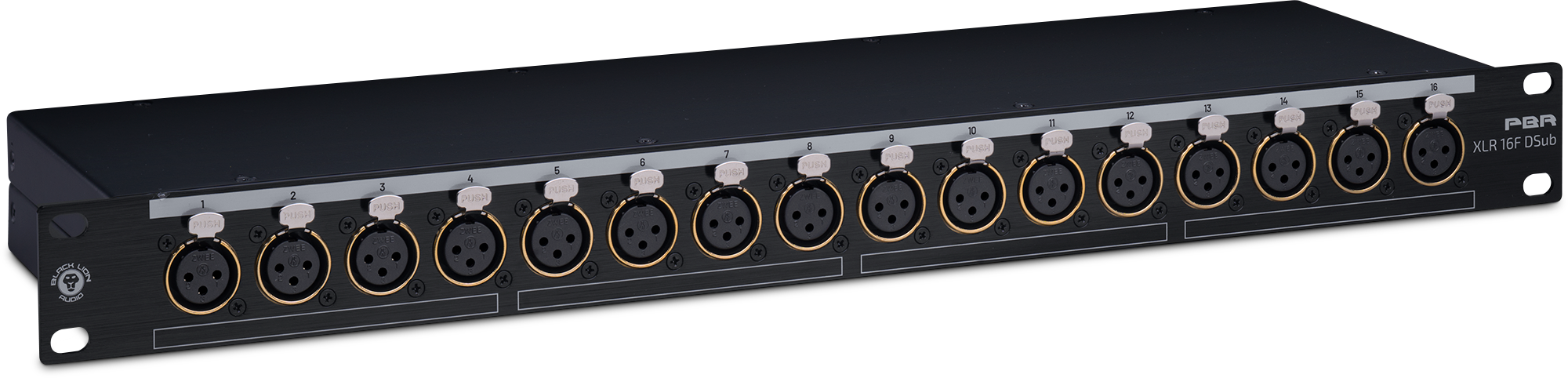 BLACK LION AUDIO PBR XLR 16F DSub — Patchbay