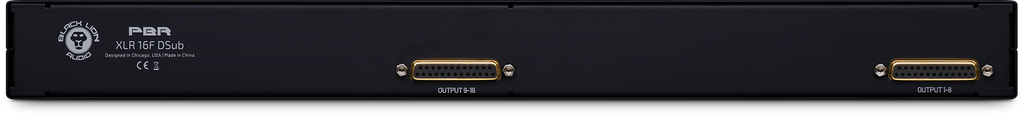 BLACK LION AUDIO PBR XLR 16F DSub — Patchbay