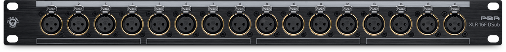 BLACK LION AUDIO PBR XLR 16F DSub — Patchbay