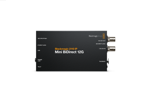 2110 IP converter, Mini BiDirect 12G to SMPTE-2110