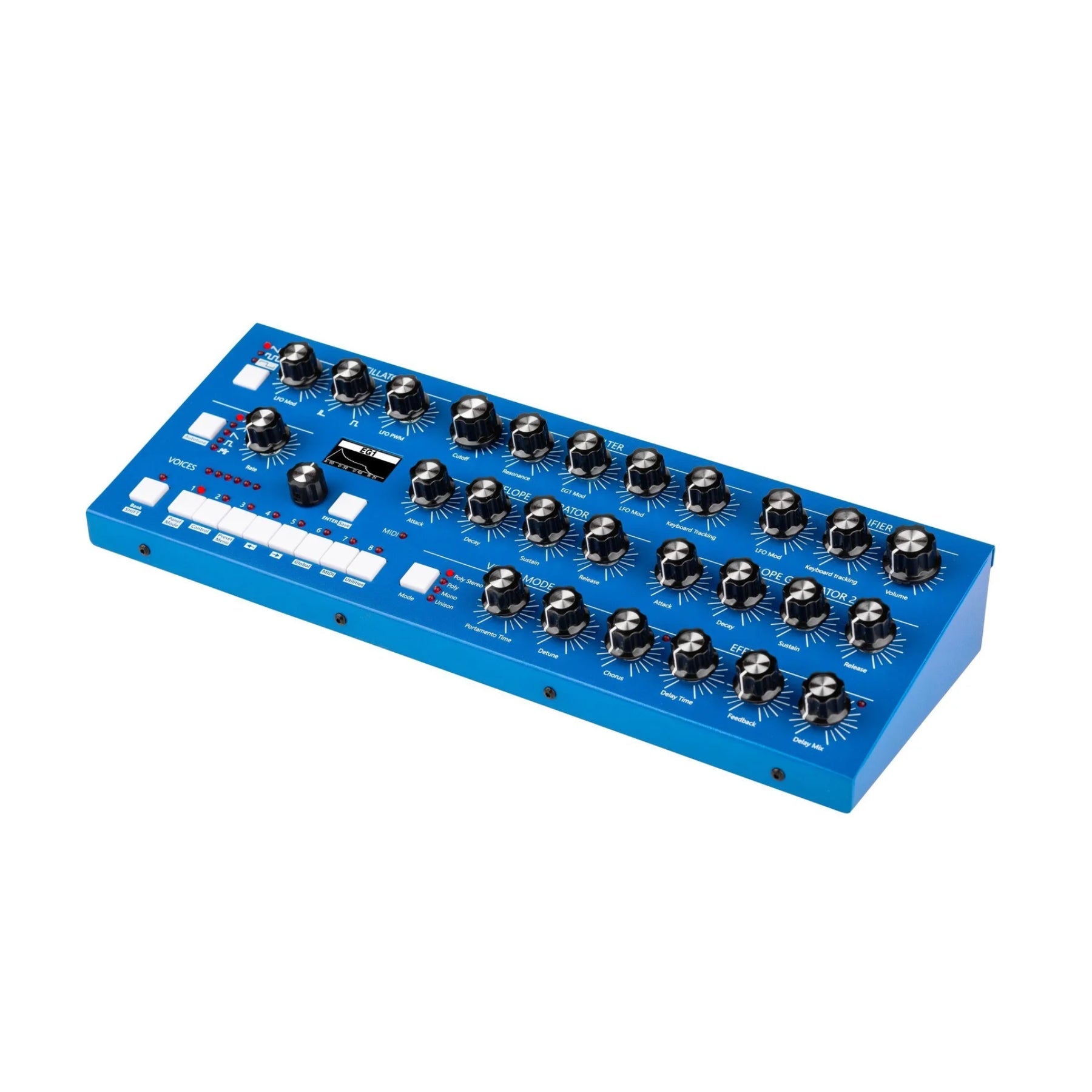 GS Music Bree6 Desktop - Blue, keyboard synthesizer instrument