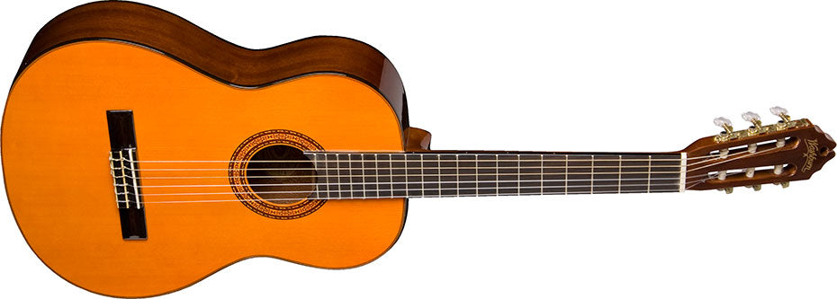Washburn Nylon-string Classical Acoustic Guitar with Spruce Top, Catalpa Back and Sides, Mahogany Neck C5-WSH-A