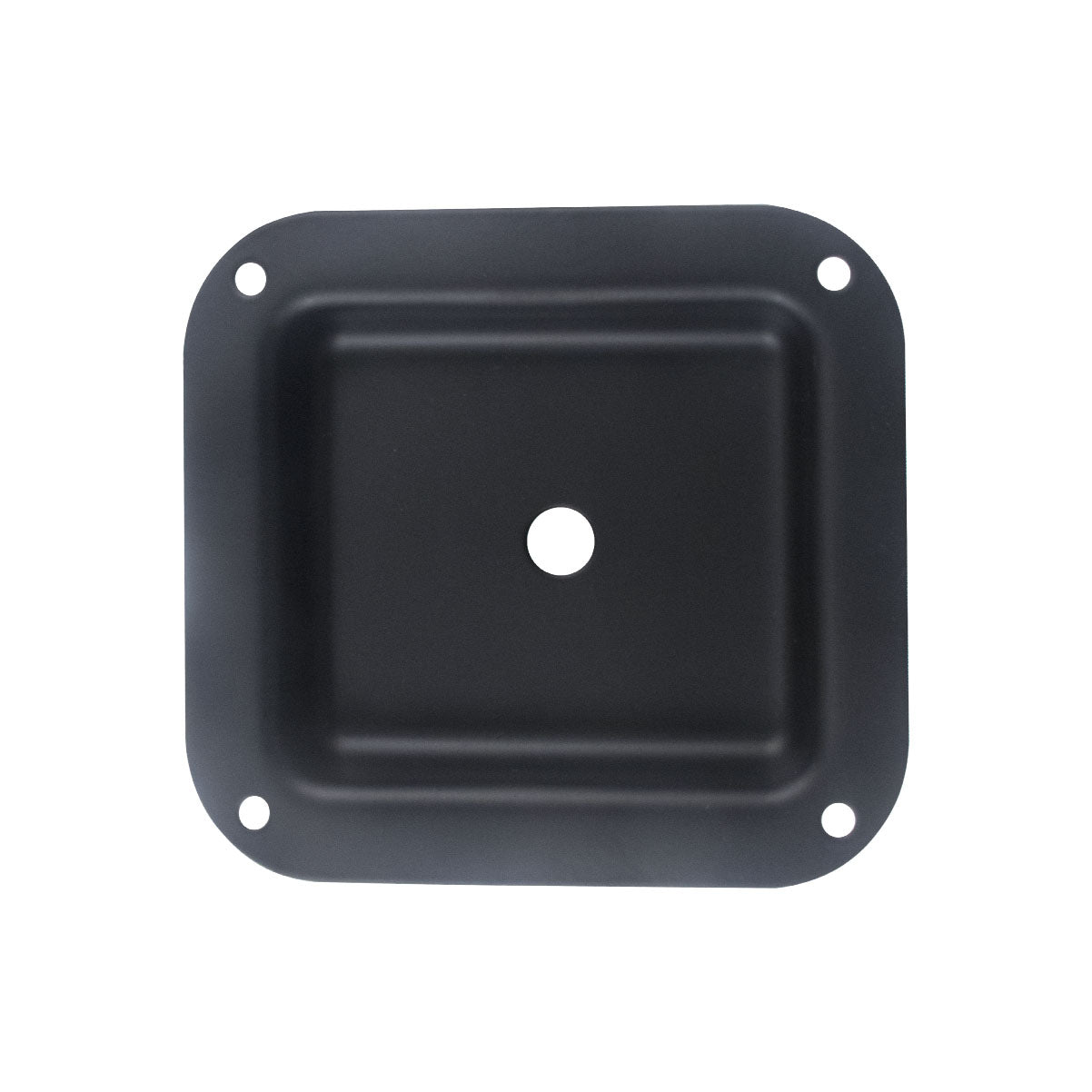 Solo Jack Plate – 1/4″ Square Black Metal
