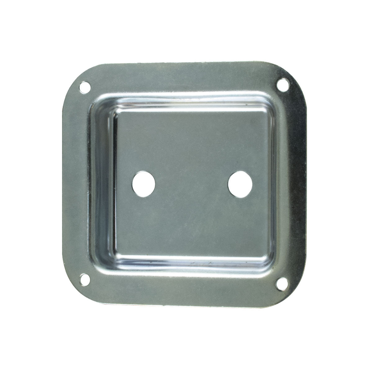 Solo Jack Plate – Dual 1/4″ Square Chrome Metal