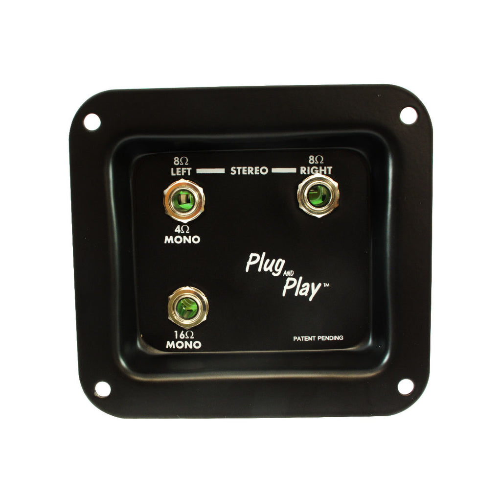 Solo Jack Plate – Plug and Play, Mono / Stereo