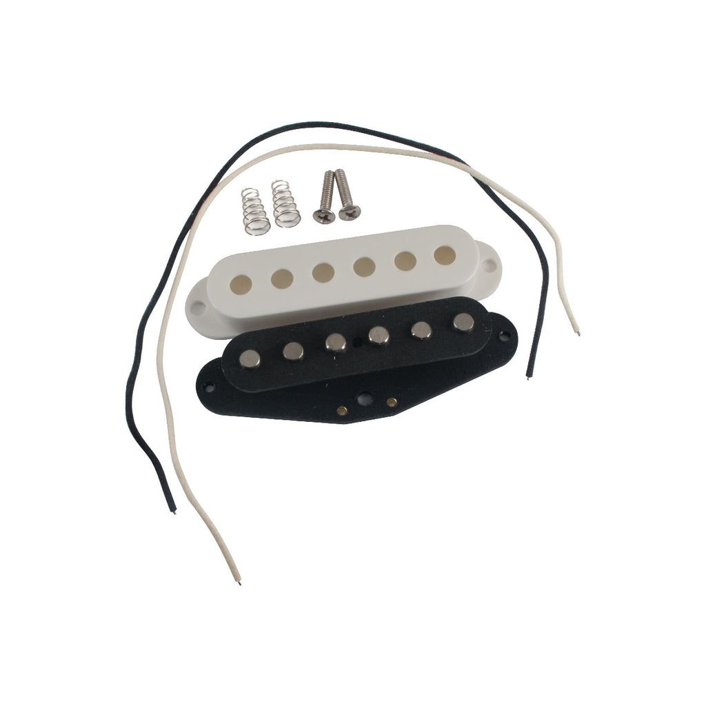 Solo Music Gear Solo DIY Strat Single Coil Pickup Kit – White