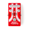 Red MXR Gran Torino Boost Overdrive guitar effects pedal with six control knobs and one footswitch.