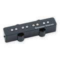 Black Seymour Duncan pickup with eight exposed pole pieces and the brand name on top.