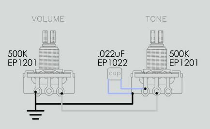 DiMarzio DP708BK Crunch Lab 7 Bridge Pickup 7-String