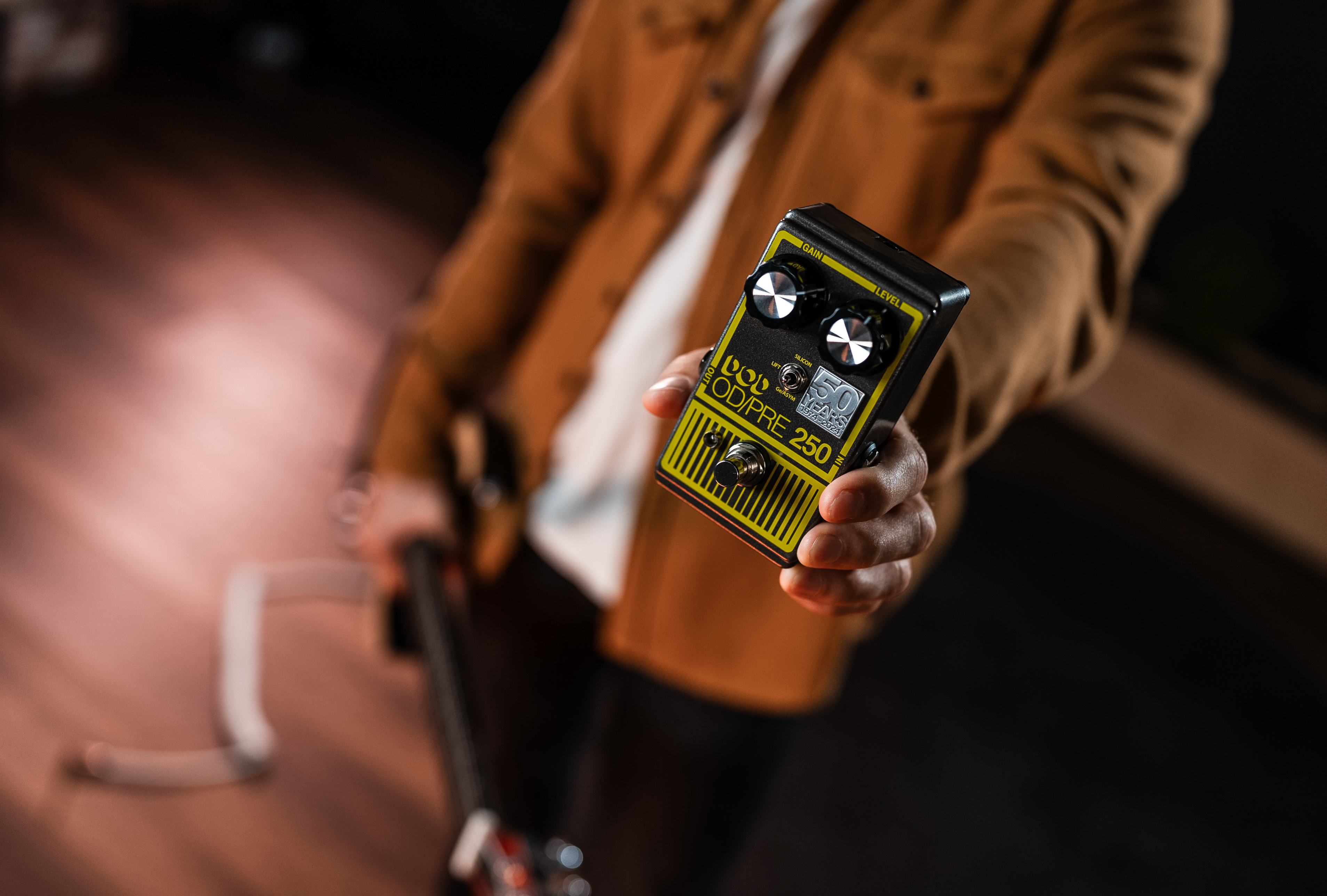 DOD LIMITED EDITION Overdrive Preamp 250 50th Anniversary Edition Pedal DOD250-50TH OPEN BOX DEMO