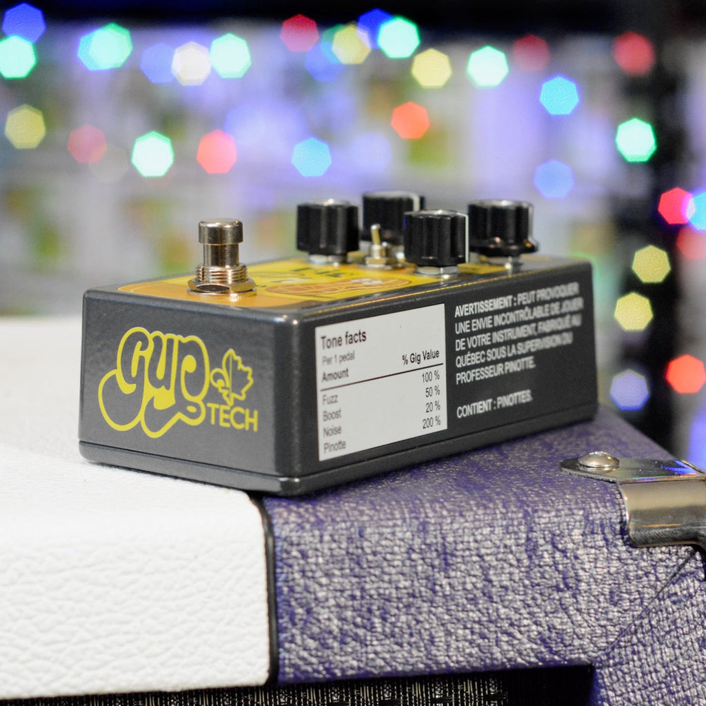 GUPtech Big Pinotte Fuzz Guitar Bass Effect — Fuzz Pedal