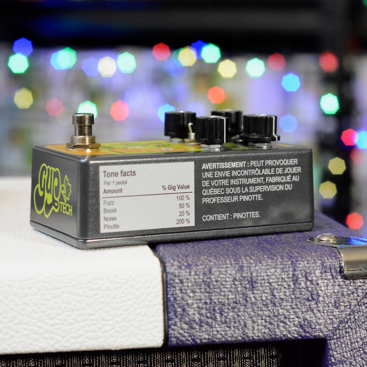 GUPtech Big Pinotte Fuzz Guitar Bass Effect — Fuzz Pedal