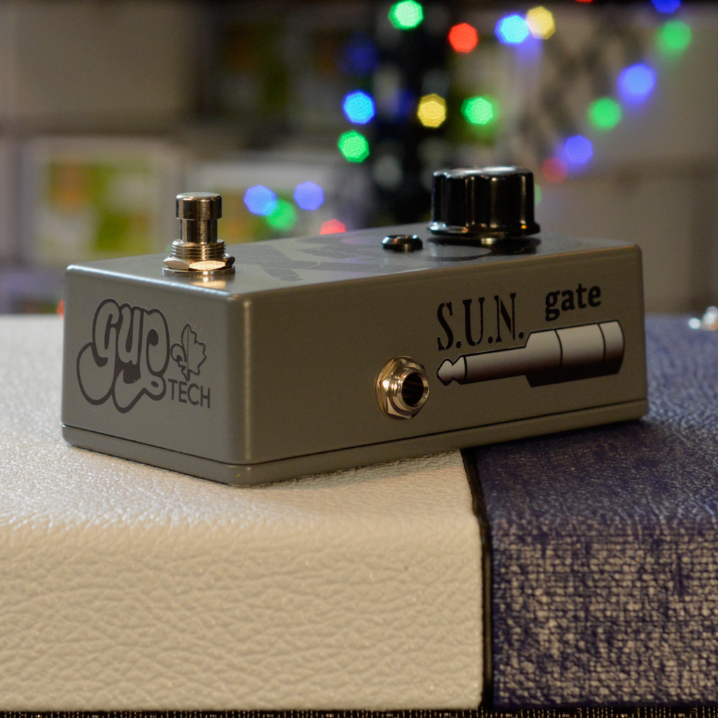 GUP Tech SUN Noise Gate Guitar Pedal — Dynamics Processor, dynamics compression processor