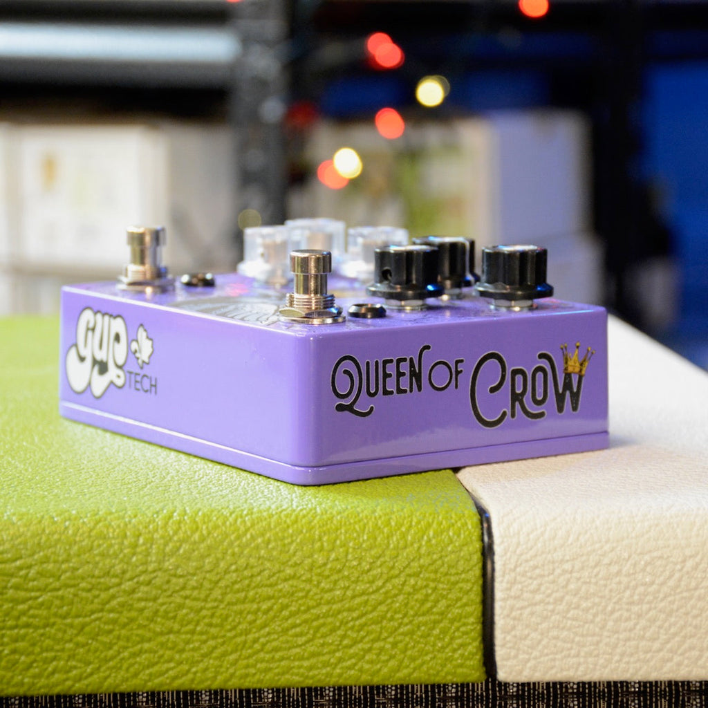 GUPtech Queen of Crow Dual Overdrive (KoT Tribute) — Overdrive Pedal