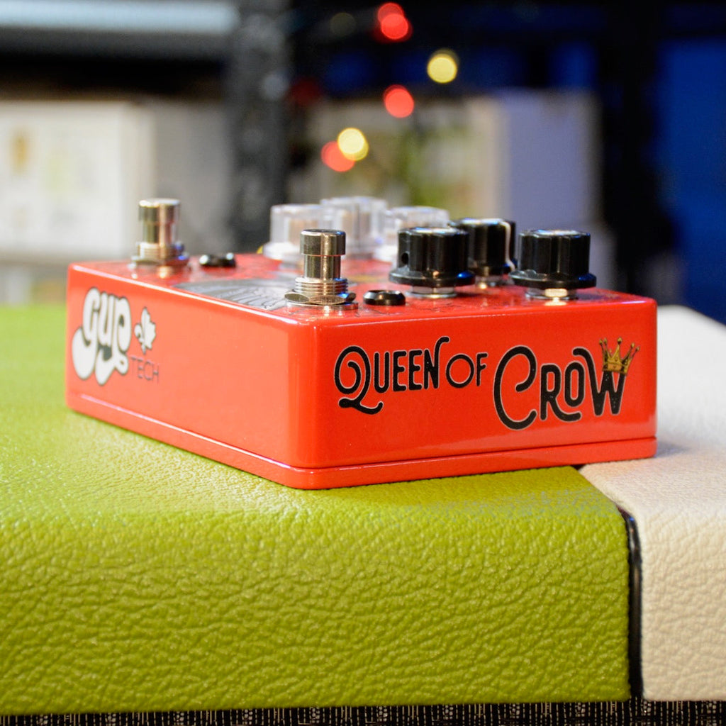 GUPtech Queen of Crow Dual Overdrive (KoT Tribute) — Overdrive Pedal