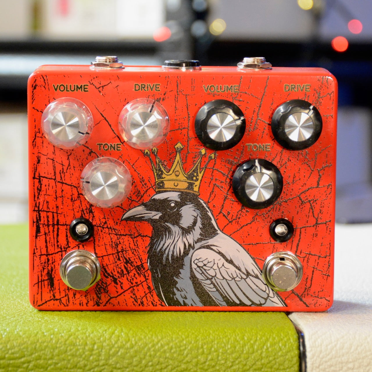 GUPtech Queen of Crow Dual Overdrive (KoT Tribute) — Overdrive Pedal