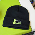 GUPTech Black Knit Toque - Logo or Powered by Prof. Pinotte