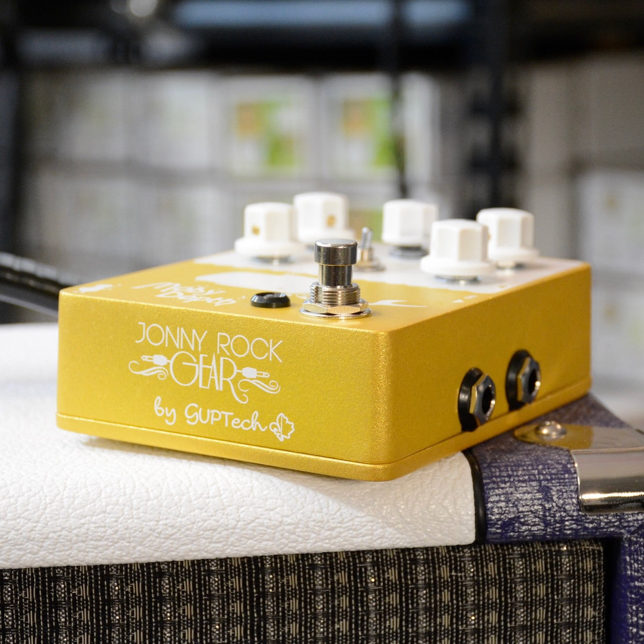 Jonny Rock Gear Moby Depth Spring Reverb Pedal - Gold Rush Edition