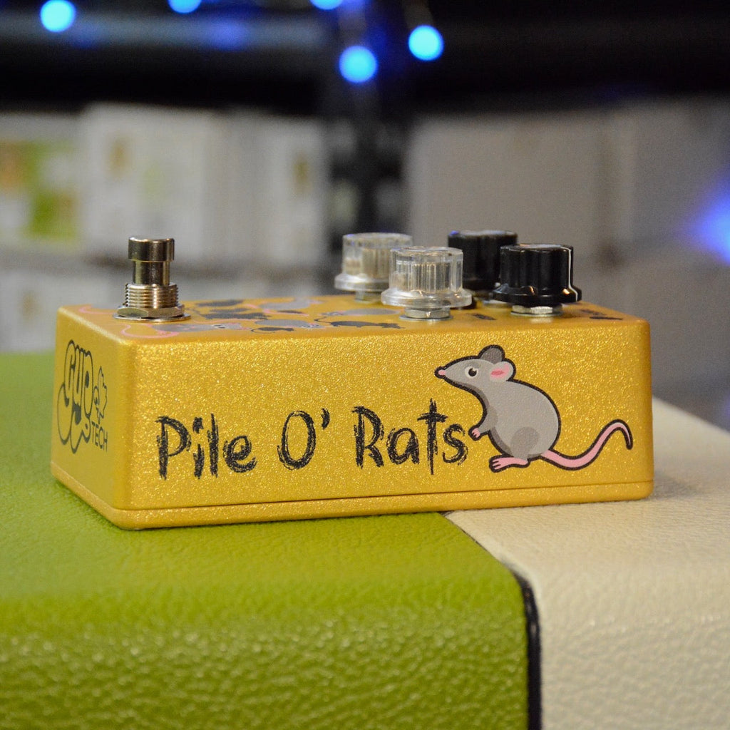 GUP Tech Pile O' RATs - Gold Rush Edition — Distortion Pedal