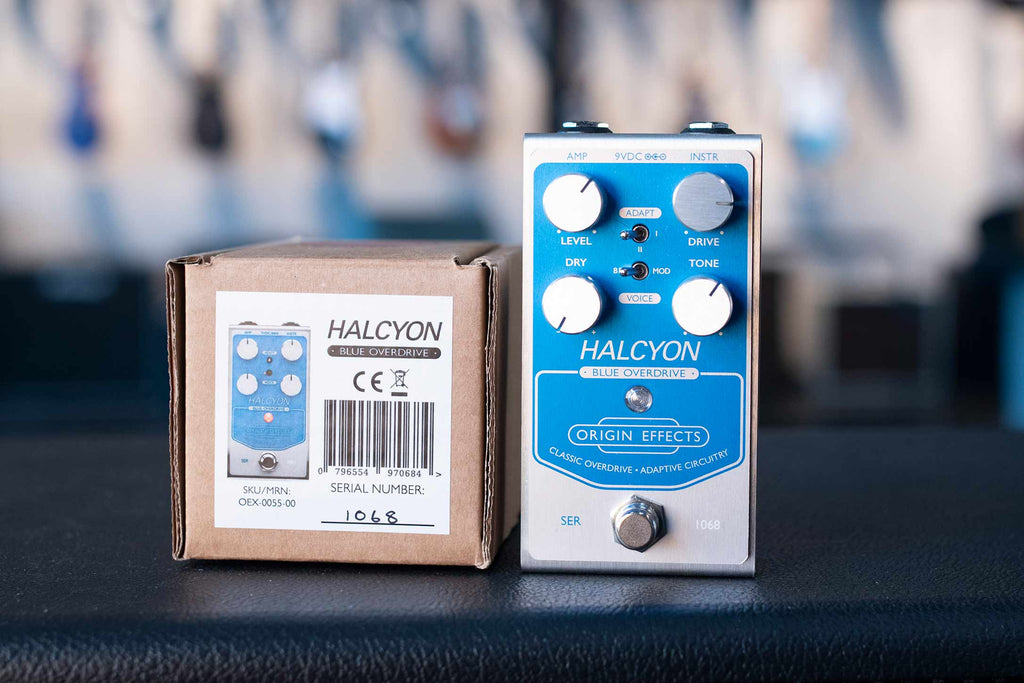ORIGIN EFFECTS HALCYON BLUE OVERDRIVE — Overdrive Pedal
