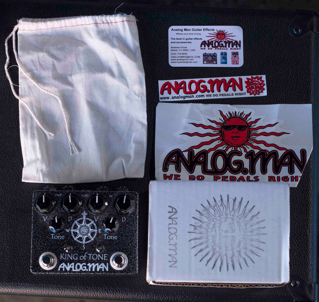 ANALOGMAN KING OF TONE V4 - 4 JACK — Reverb Pedal