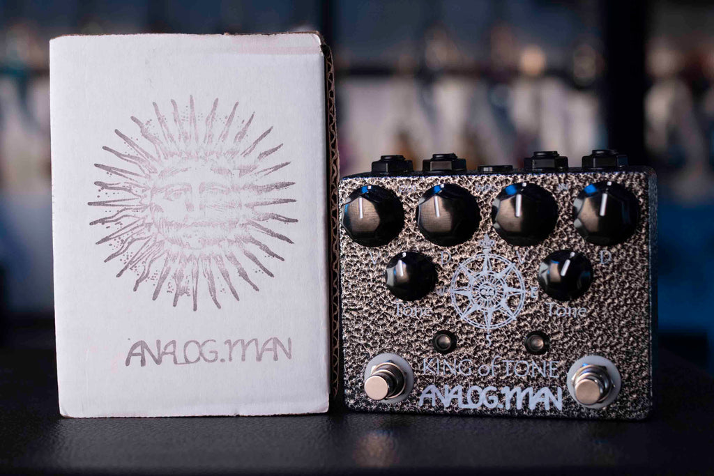 ANALOGMAN KING OF TONE V4 - 4 JACK — Reverb Pedal