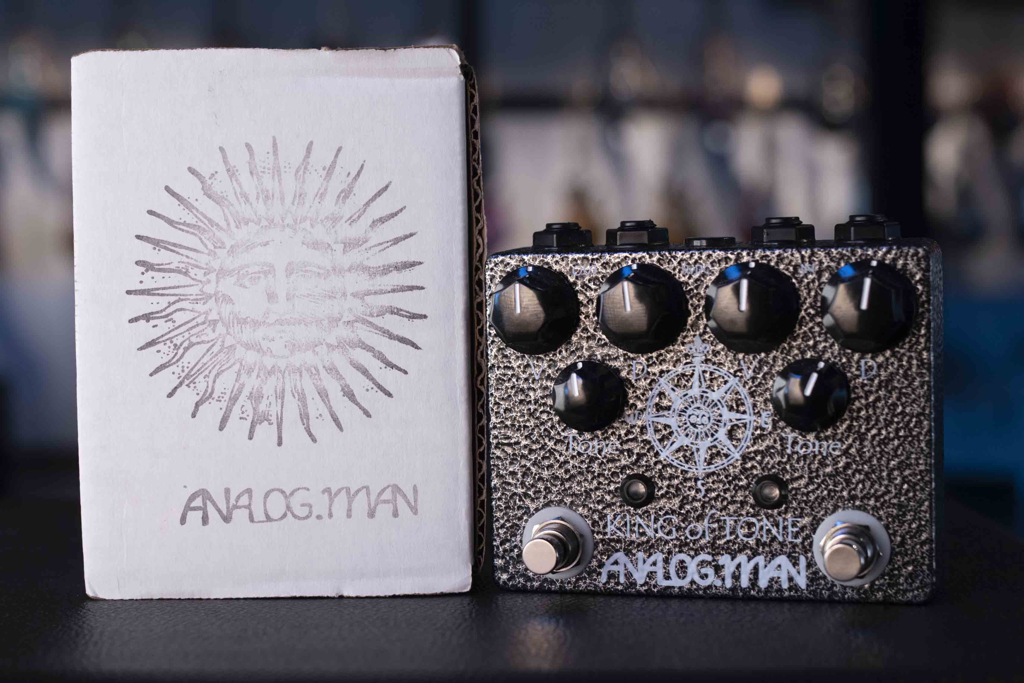 ANALOGMAN KING OF TONE V4 - 4 JACK — Reverb Pedal