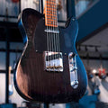 FENDER CUSTOM SHOP LIMITED EDITION ROASTED REVERSE '50S TELECASTER HEAVY RELIC ROASTED MAPLE NECK, EBONY TRANSPARENT