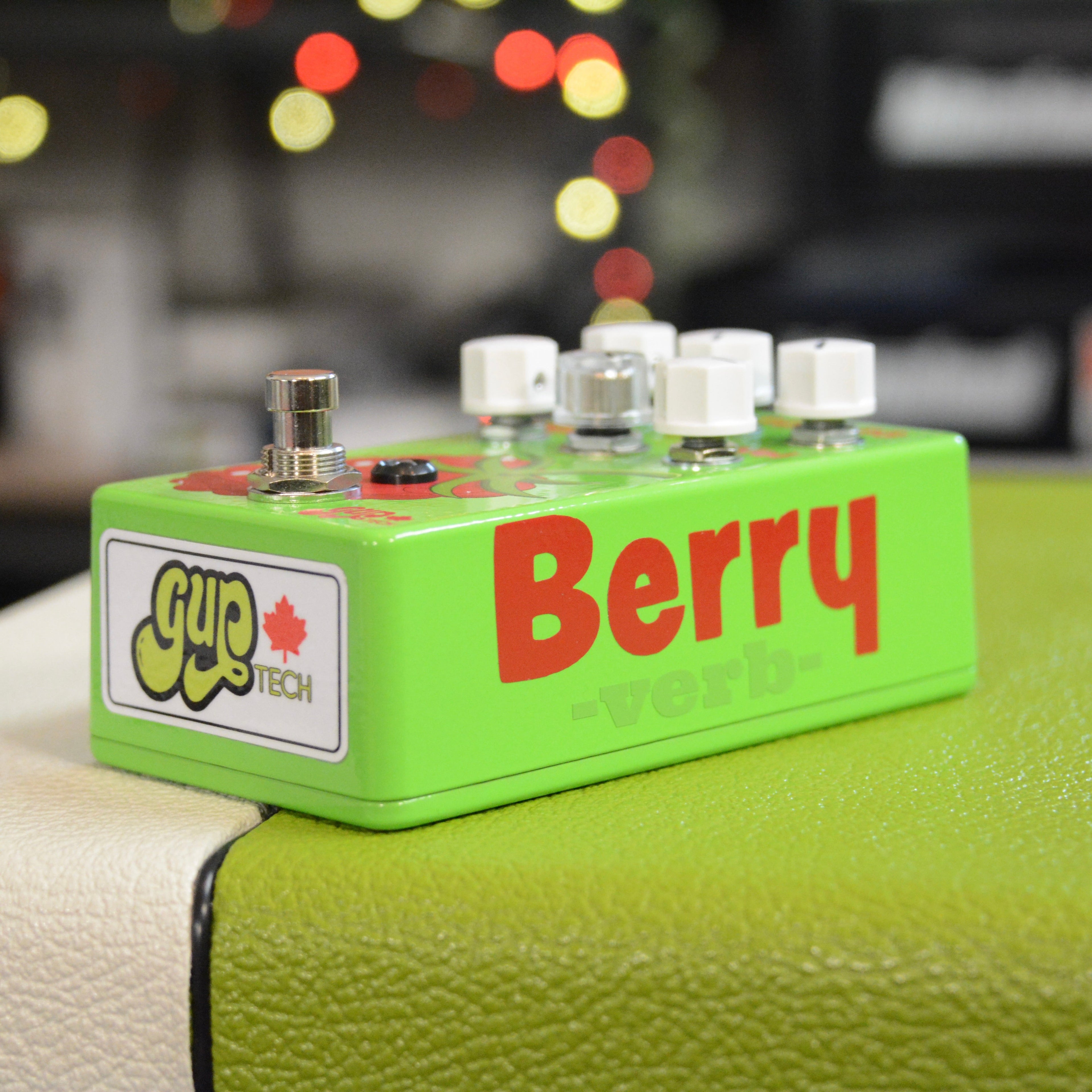 GUP Tech Berry-Verb V2 - 8-Mode Reverb — Reverb Pedal