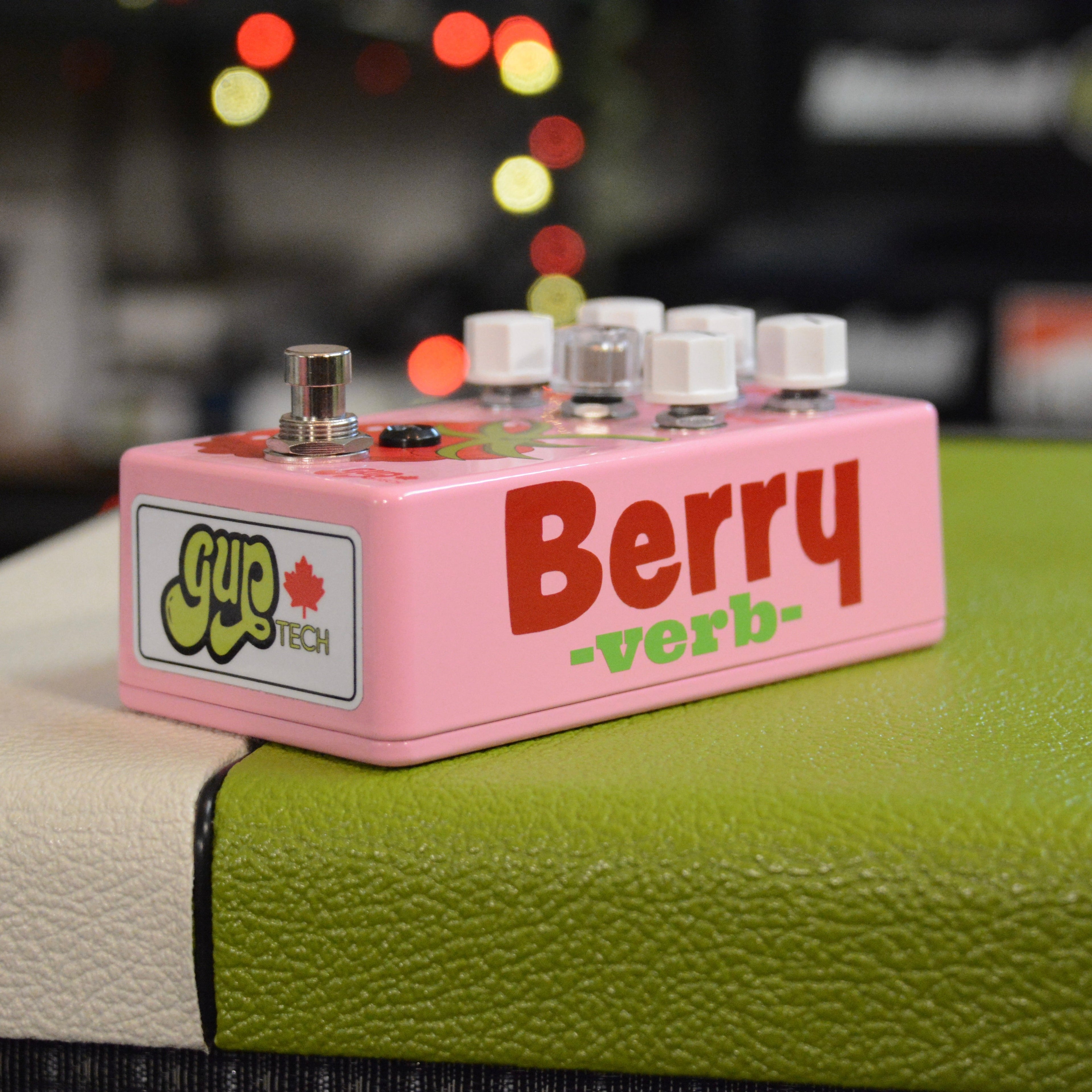 GUP Tech Berry-Verb V2 - 8-Mode Reverb — Reverb Pedal