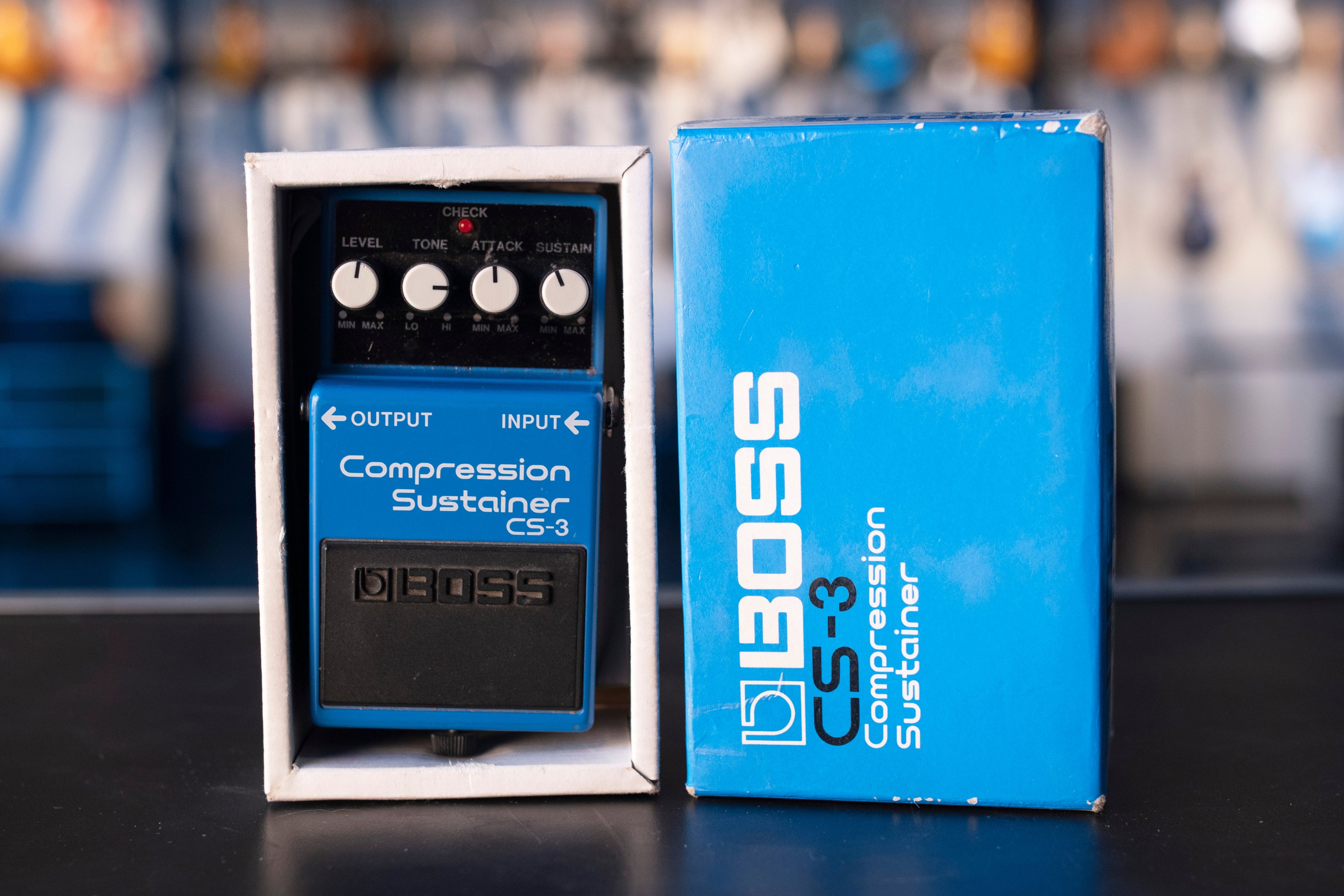 BOSS CS-3 COMPRESSOR/SUSTAINER — Dynamics Processor
