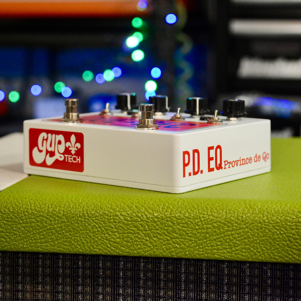 GUPtech Double PdeQ GH Tribute edition - Presence Depth Quebec EQ — Equalizer, parametric or graphic equalizer unit