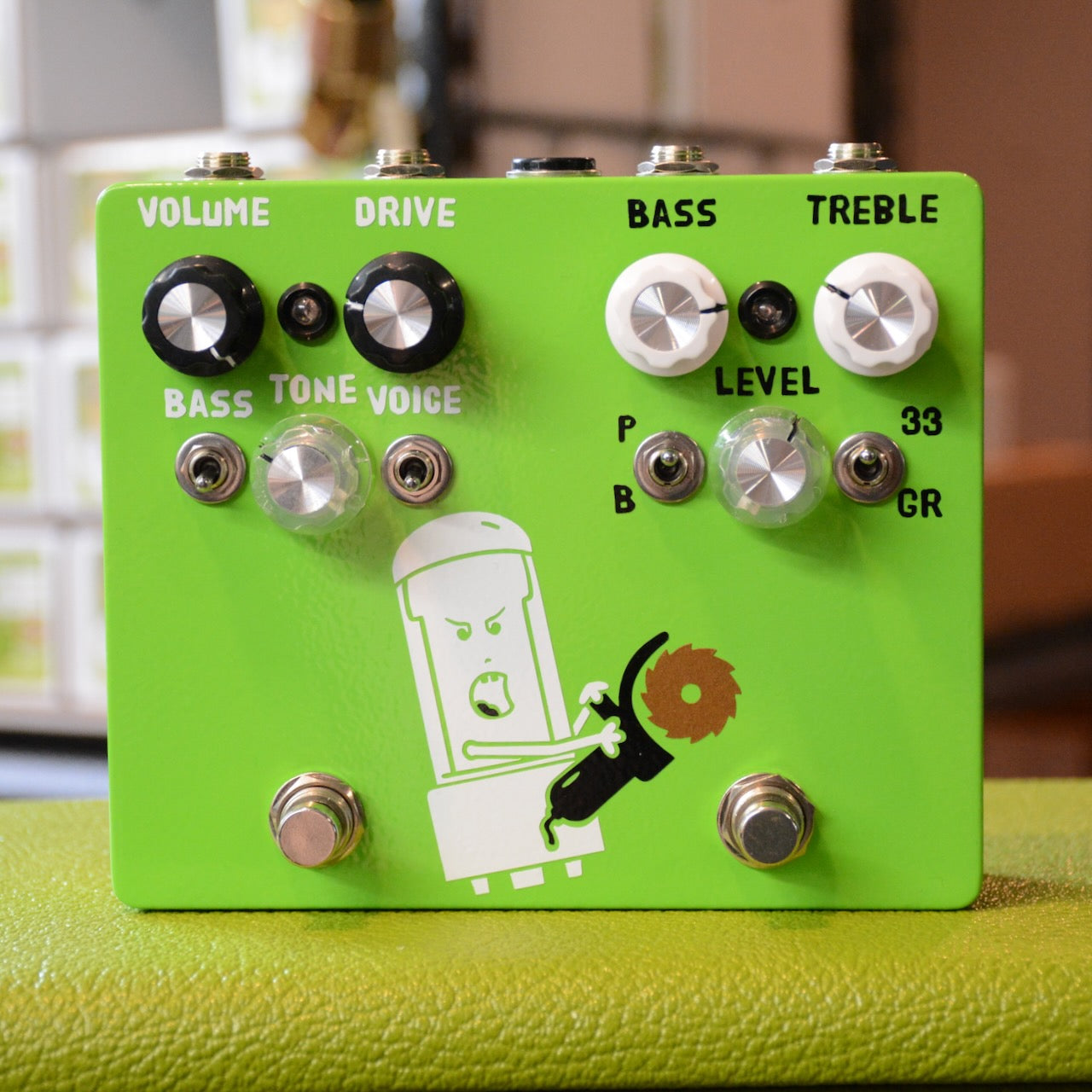 GUP Tech Mad Honker - GrindR->TS-808 — Overdrive Pedal