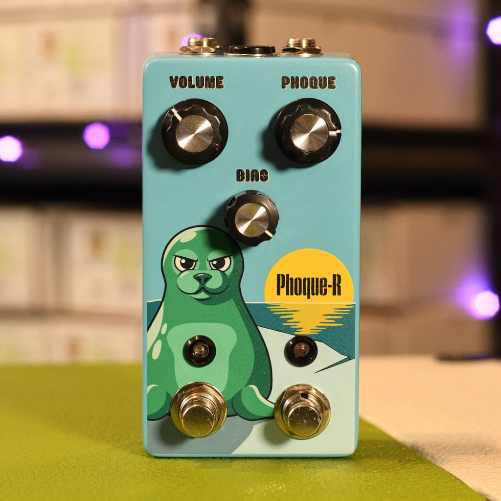 GUP Tech PhoqueR - Phoque Face Fuzz - Green Ringer — Fuzz Pedal