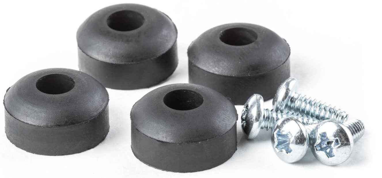 Dunlop Crybaby Wah Rubber Feet With Screws