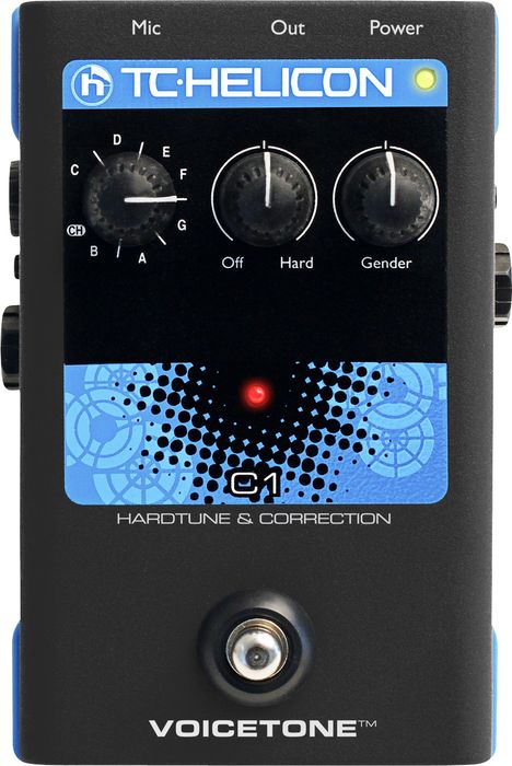 VoiceTone C1 Hardtune and Correction Pedal