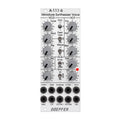 Doepfer A-111-6 synthesizer module with knobs, switches, and multiple 1/8 inch jacks on front panel.