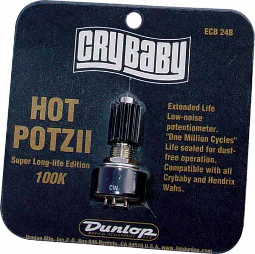 Dunlop ECB024B Hot Potz II 100K Cry-Baby Potentiometer