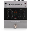 Electro-Harmonix effects interface hardware plugin with input and output faders and status LEDs.