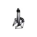 Black metal shock mount with elastic suspension labeled Electro-Voice Model 309A