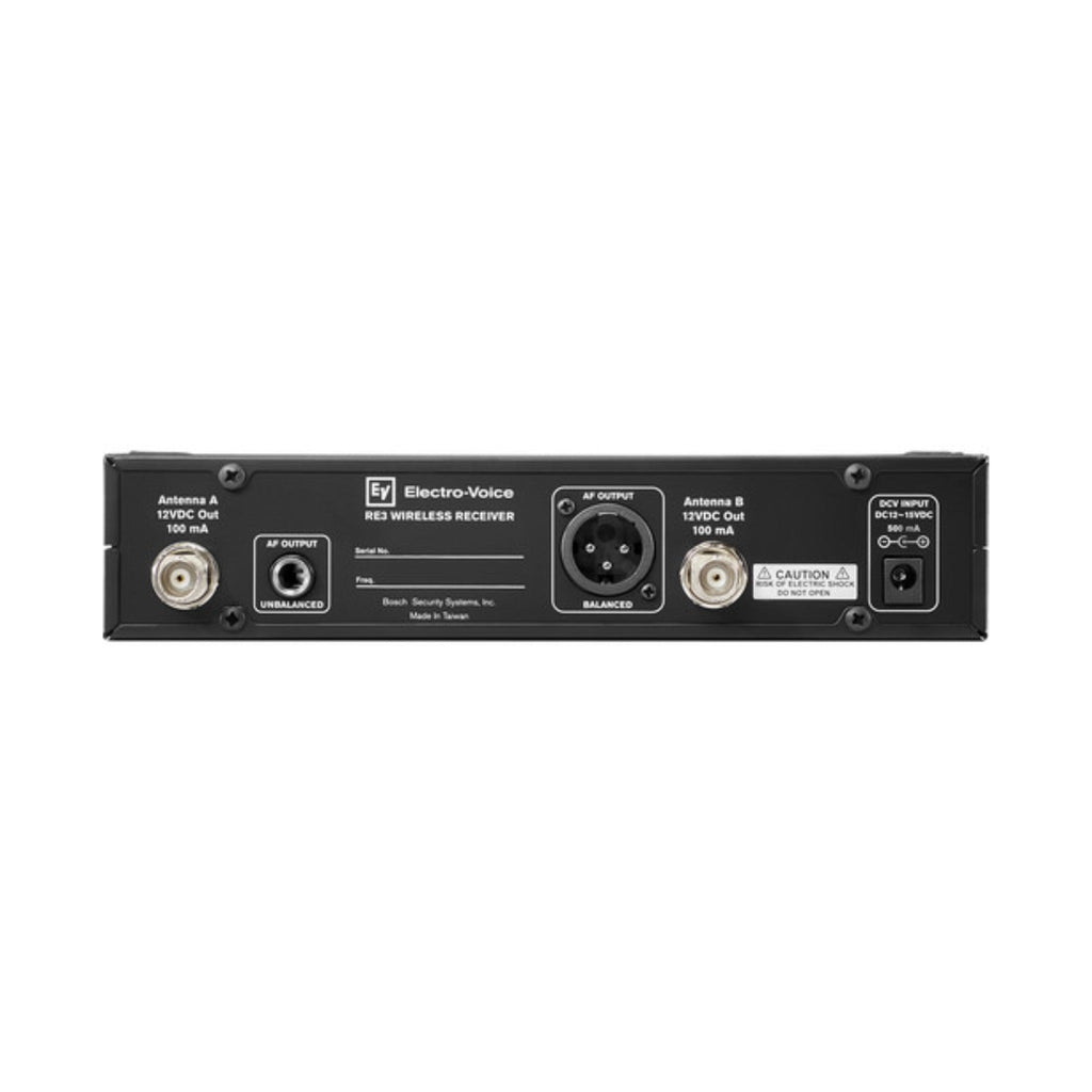 Electro-Voice RE3-ND76 Wireless Handheld Microphone System with ND76 Wireless Mic (5L: 488 to 524 MHz), studio recording microphone body