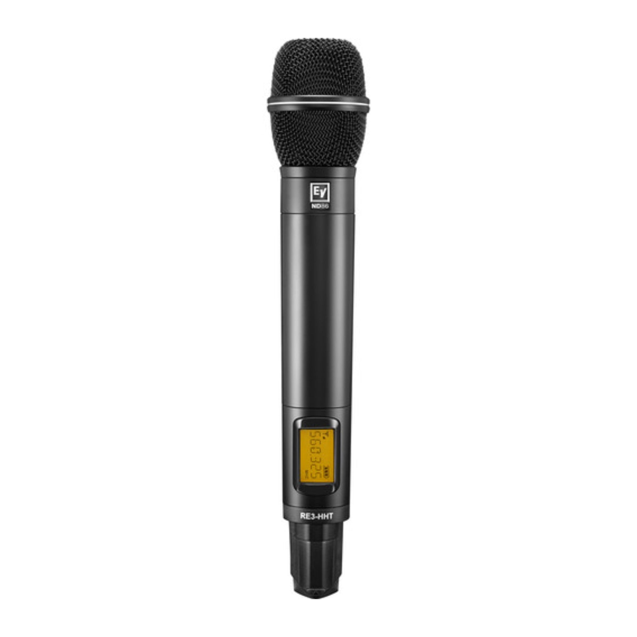 Electro-Voice RE3-ND86 Wireless Handheld Microphone System (5H: 560–596 MHz), studio recording microphone body
