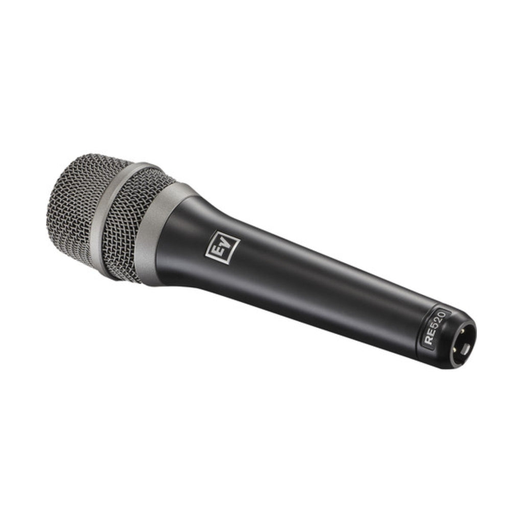 Electro‑Voice RE520 Handheld Supercardioid Condenser Vocal Microphone, studio recording microphone body