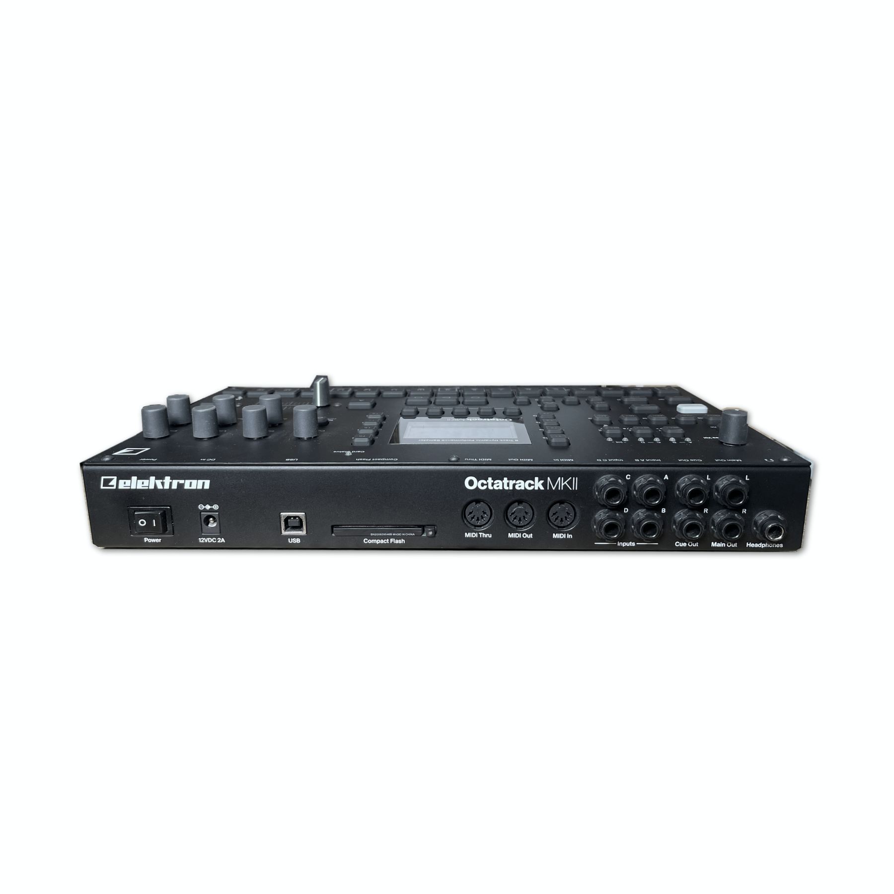 Elektron Octatrack MKII - Black (Used), hardware music sampling instrument