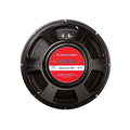 Round guitar speaker with red label showing model GA-SC64 and 8 ohm, 40 watt specifications