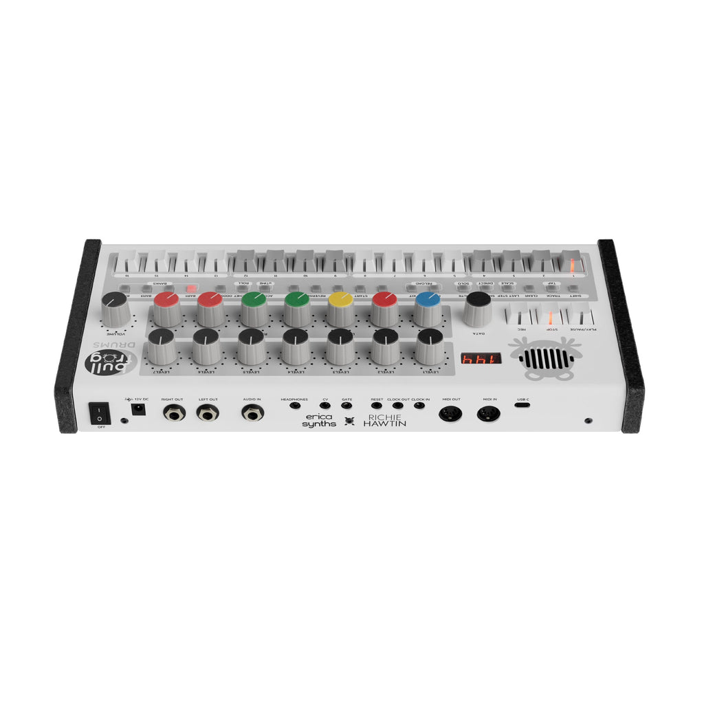 Erica Synths Bullfrog Drums, rhythm production drum machine
